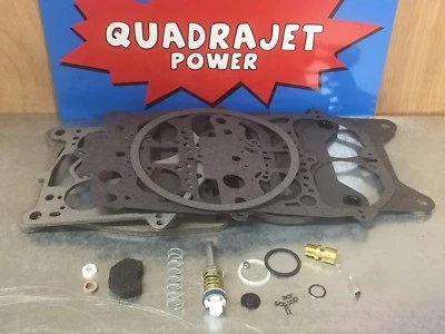 Quadrajet Premium Rebuild Kit. Chevrolet 69-72, Chevy GMC 68-72, Pontiac 70 - Image 1 of 4
