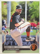 Carlos Rodon 2022 Topps Now Road To Opening Day SP #OD-445 SAN FRANCISCO GIANTS