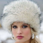 Women Russian Fluffy Rabbit Fox Faux Fur Hat Winter Ear Warmer Ski Caps Soft Hat