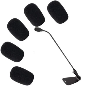 5 Pack Microphone Windscreen Cover Foam for Shure Cardioid Gooseneck Microphone - Picture 1 of 1