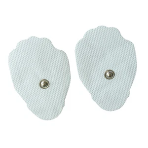 Almohadillas de electrodos no tejidas para masajeador Tens EMS 3,5 mm botón conectar 4,5*7,5 cm - Imagen 1 de 8