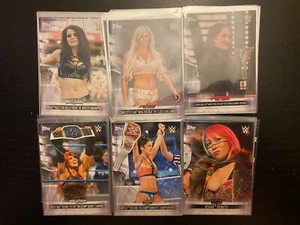 Topps WWE 2019 para mujer Revolution Singles que eliges DR 1-40 completa tu conjunto - Imagen 1 de 33