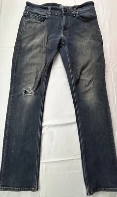 Volcom Vorta Jeans Mens Slim Straight Blue Stretch Denim 32x30. A3 - Image 1 of 4