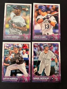 MLB 2015 Topps Team Lot Colorado Rockies - Picture 1 of 1
