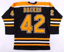 David Backes Signed Boston Bruins Jersey (Beckett) Playing career  2005–present