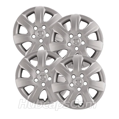 Conjunto de (4) calotas de prata 16" adequadas para Toyota Camry 10-11, tampas de roda resistentes - Imagem 1 de 4