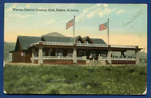Warren District Country Club Bisbee, Arizona az alte Postkarte - Bild 1 von 2