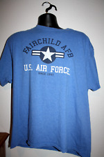 Fairchild AFB US Air Force T shirt blue Size XL