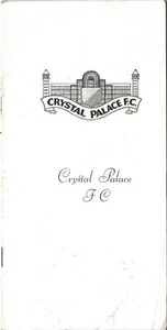 Football Programme CRYSTAL PALACE v ARSENAL Mar 1971 - Picture 1 of 1