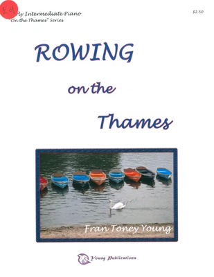 Rowing On The Thames Early Intermediate Piano Solo Sheet Music Fran Toney Young - Image 1 of 3