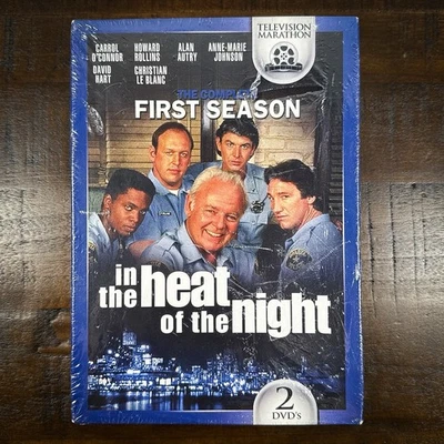 In The Heat Of The Night Complete First Season 2 Disc Set (Dvd, 2012) NEW Sealed - Image 1 of 4