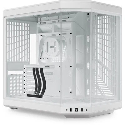 HYTE CS-HYTE-Y70-WW Computer Case - Y70 Dual Chamber Mid-Tower ATX Snow White - Image 1 of 4