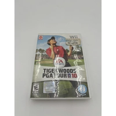Vintage Nintendo Wii Tiger Woods PGA Tour 10 Video Game No Manual - Image 1 of 3