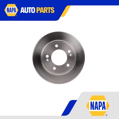 2x Brake Discs Pair Solid fits HYUNDAI i30 GD 1.4 Rear 11 to 17 261.9mm Set New - Image 1 of 4