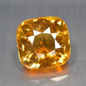 6.80Ct Natural Imperial Yellowish Orange Grossular Garnet - Srilanka Gem - Picture 1 of 2