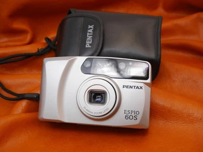 #2333 Pentax Espio 60S 35mm Point and Shoot Film Camera - Image 1 of 4