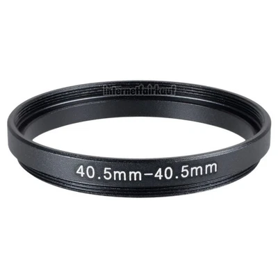 40.5-40.5mm anillo distanciador 40.5mm-40.5mm anillo intermedio adaptador de filtro 40.5 - 40.5mm - Imagen 1 de 3