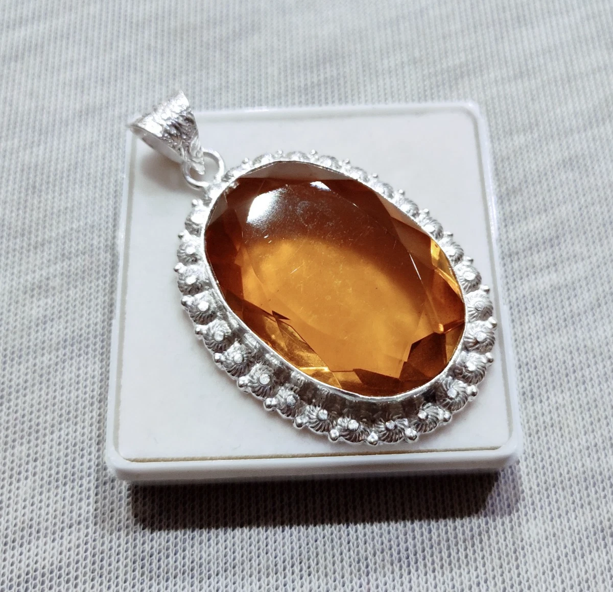 Gioielli Di Lusso Gialli Di Pietra Principale Citrino Citrino | Acquisti Online Su - Foto 14