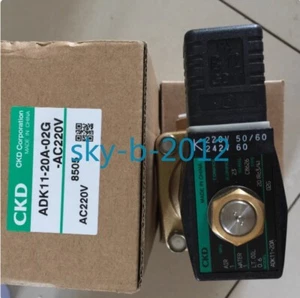 1 PCS NEW IN BOX CKD fluid solenoid valve ADK11-20A-02G-AC220V - Picture 1 of 3