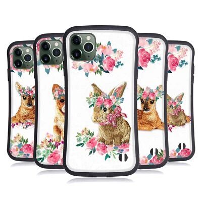 FUNDA HÍBRIDA OFICIAL MONIKA STRIGEL FLOWER FRIENDS 2 PARA TELÉFONOS APPLE iPHONES Foto 1 de 4