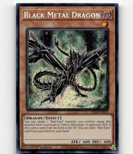 Yugioh Black Metal Dragon (Secret Rare) - Quarter Century Stampede - Picture 1 of 1