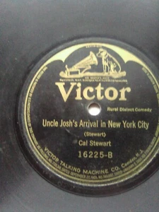 10" 78 RPM-Cal Stewart-Uncle Josh's Trip To Boston,Arrived in New York VICTOR - Picture 1 of 2