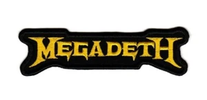 Megadeth Embroidered Sew-on Patch | American Thrash Heavy Speed Metal Band Logo - Picture 1 of 2