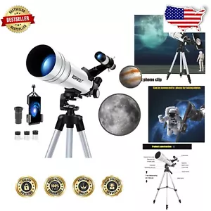 Kids & Adults 70mm Astronomy Telescope with 5x Barlow - Perfect Gift Choice - Picture 1 of 11
