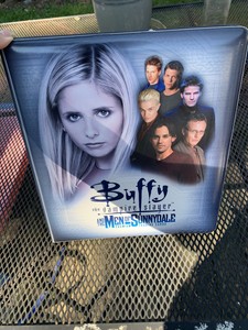 Buffy: Vampire Slayer Men of Sunnydale Binder Complete Set Trading Cards + 2005