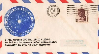 4-pFin Aerobee 170 AF-A0 4.410-2 White Sands Missile US Space ZAYIX USFM1123099 Foto 1 de 2