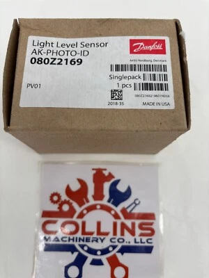 Danfoss 080Z2169 Skylight Level Sensor Photocell 0-5000 FC w/Resistor 24VDC - Image 1 of 4