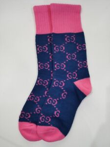 GUCCI Women's Socks G Pattern mid calf Cotton socks