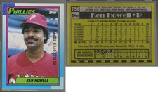 2017 Topps Rediscover Topps Buybacks Bronze Ken Howell #1990-756