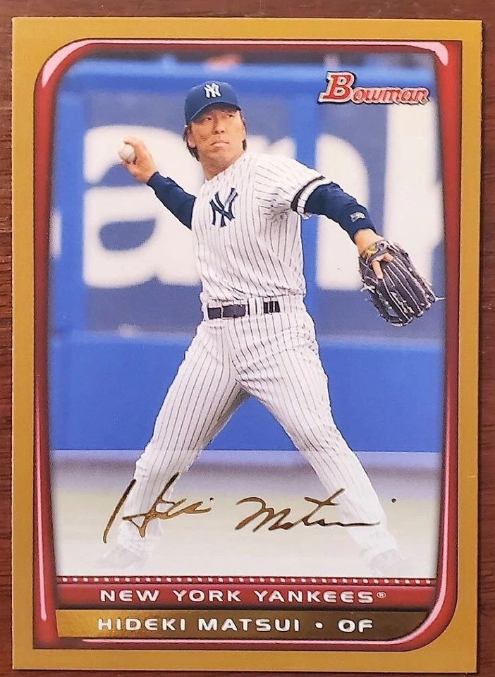 Hideki Matsui 2008 Bowman Gold #42 New York Yankees - Image 1 of 1