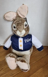FREE Official 21" Dan Dee Plush 2020 Sitting Peter Rabbit Movie 2 Video NWT - Picture 1 of 8