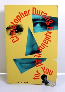 Christopher Durang Explains It All for You by Christopher Durang 1994 PLAYS x - Picture 1 of 2