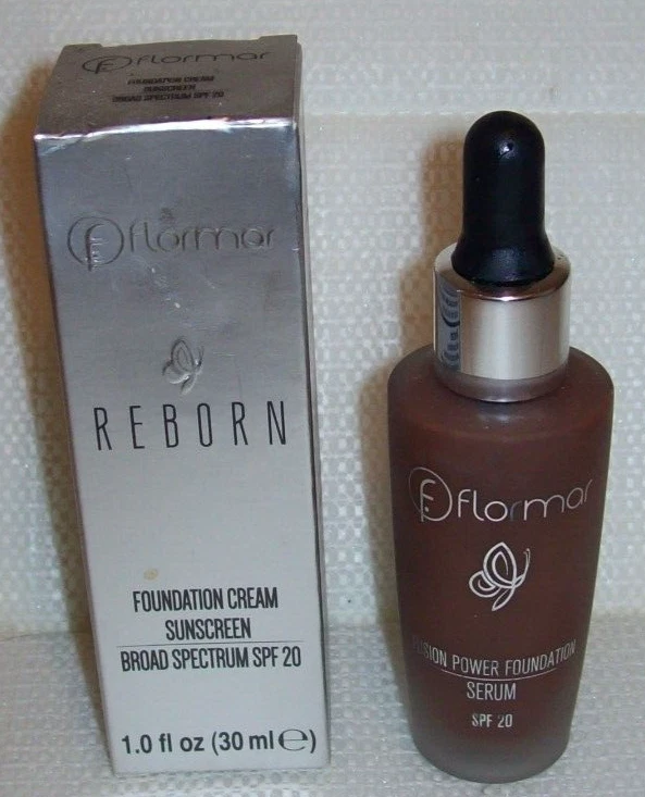 3 ~ Flormar Reborn Foundation Creme Sonnenschutz Breitspektrum LSF 20 Farbe Karmel - Bild 1 von 1