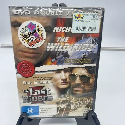 DVD Wild Ride + The Last Riders Jack Nicholson Erik Estrada R0 Brand New & Seale - Image 1 of 4