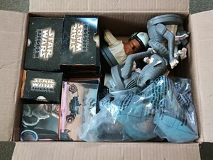 Star Wars Episode 1 One Phantom Menace Box of Taco Bell KFC Pizza Hut Toys Cups - Picture 1 of 9