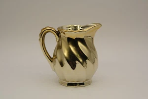 Lusterware Creamer MCM Gold Gilded made in Japan - Picture 1 of 10