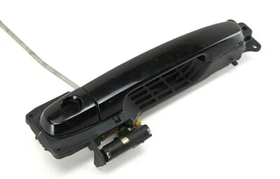 2004-2007 TOYOTA HIGHLANDER HYBRID FRONT LEFT BLACK OUTSIDE DOOR HANDLE OEM - Image 1 of 4