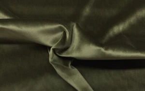 BALLARD DESIGNS SIGNATURE VELVET SAGE GREEN FURNITURE FABRIC BY THE YARD 56"W - Picture 1 of 3
