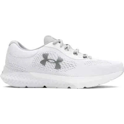 Under Armour Charged Rogue 4 Mujer Zapatos Blanco 3027005-100 Talla 6 NUEVO Foto 1 de 4