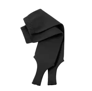 TCK 200 Medium Baseball Softball Fastpitch Solid Color Stirrups Socks Black 17" - Picture 1 of 2