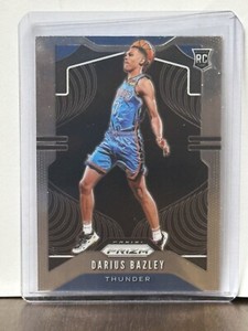 2019-20 Panini Prizm Darius Bazley Rookie Card RC #289 Oklahoma City Thunder