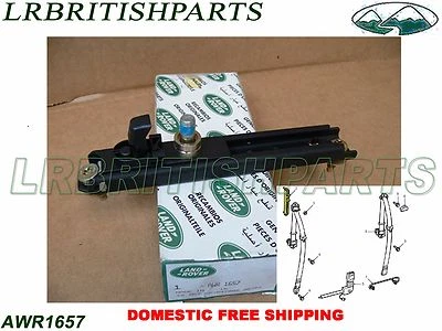 ПОДЛИННЫЙ LAND ROVER РЕМЕНЬ БЕЗОПАСНОСТИ РЕГУЛЯТОР МЕХАНИЗМ ПЕРЕДНИЙ FREELANDER НОВЫЙ AWR1657 - Изображение 1 из 4