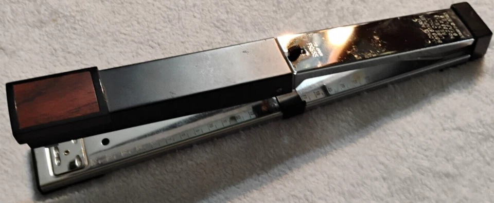 Vintage Rexel Long Arm 5616 Stapler Large Format Print Newsletters Magazine - Image 1 of 4