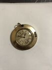 large antique American Waltham pocket watch in hunter gold filled case
