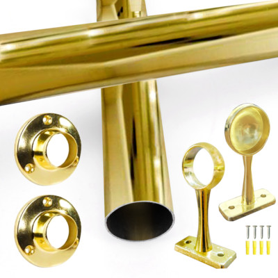 brass wardrobe rail products for sale | eBay