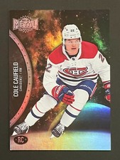 2021-22 Skybox Metal Universe Spectrum 200 Cole Caufield Montreal Canadiens